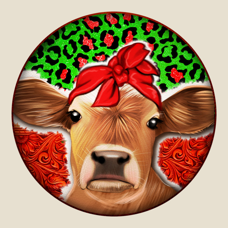 Christmas Cow Urban Heavy Tee by Jasminsmagicworld | Teevron