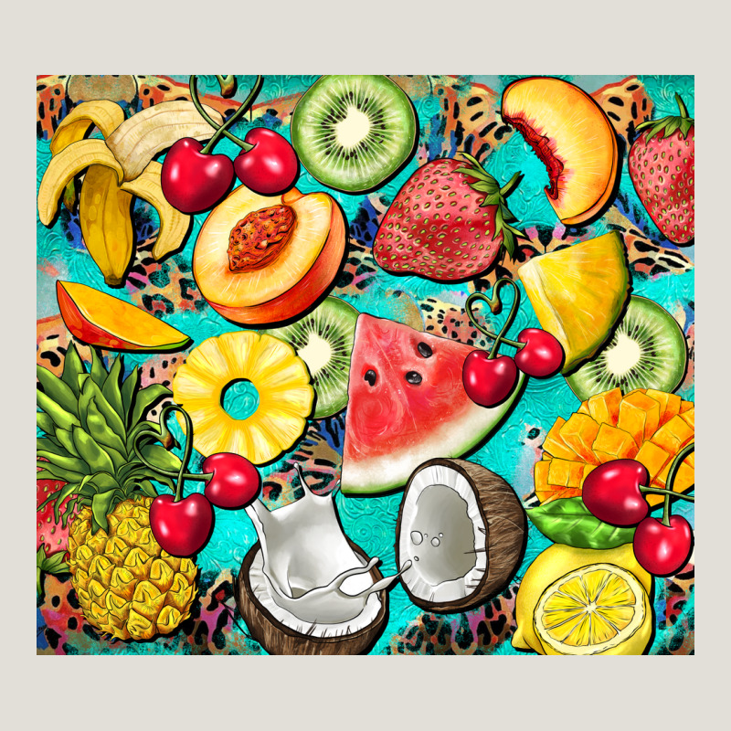 Summer Fruits Heavy Core Tee by BarkalooDesign | Teevron