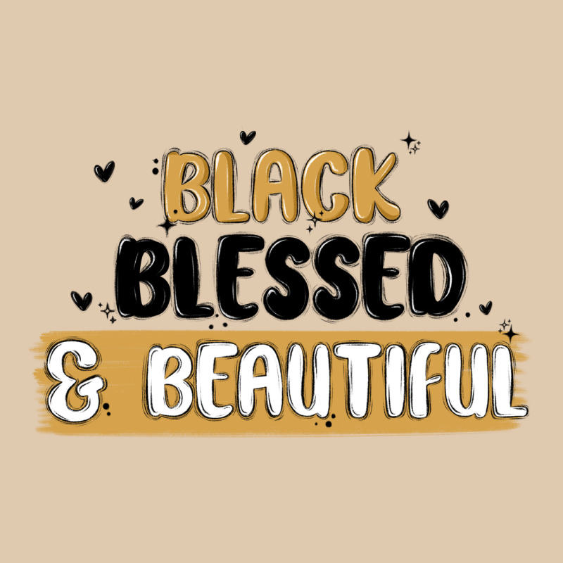 Black Blessed & Beautiful Heavyweight Sweatshirt by MaliasSmallBusiness | Teevron