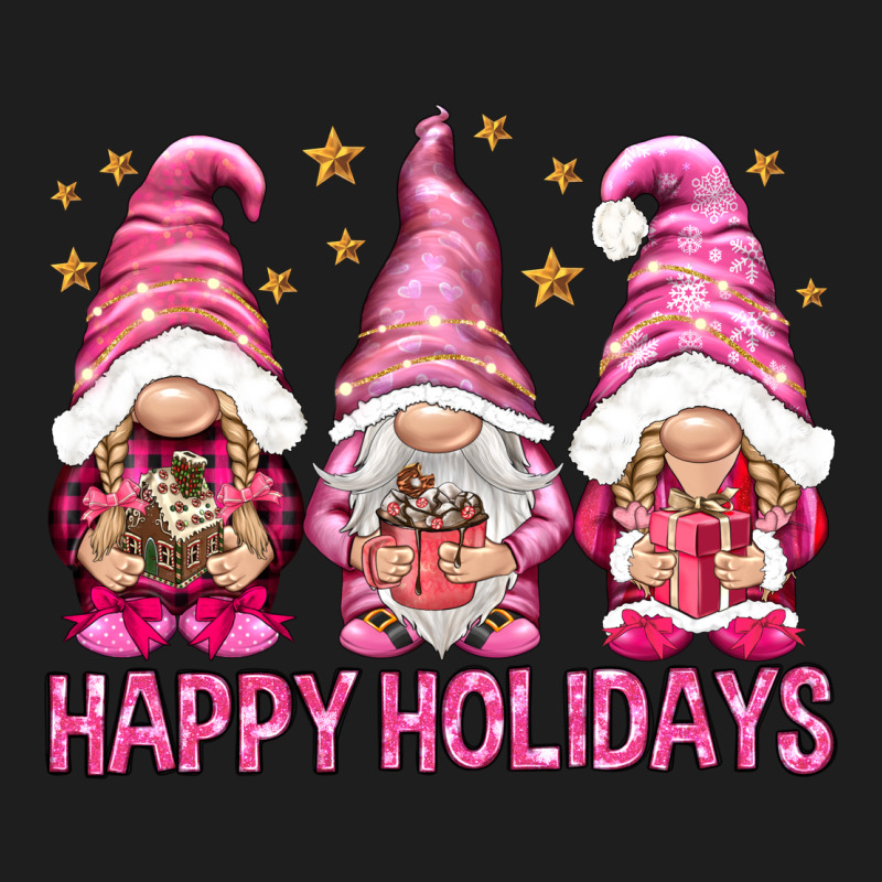 Happy Holidays With Gnomes Heavyweight Hoodie by NancyCooperArtShop | Teevron