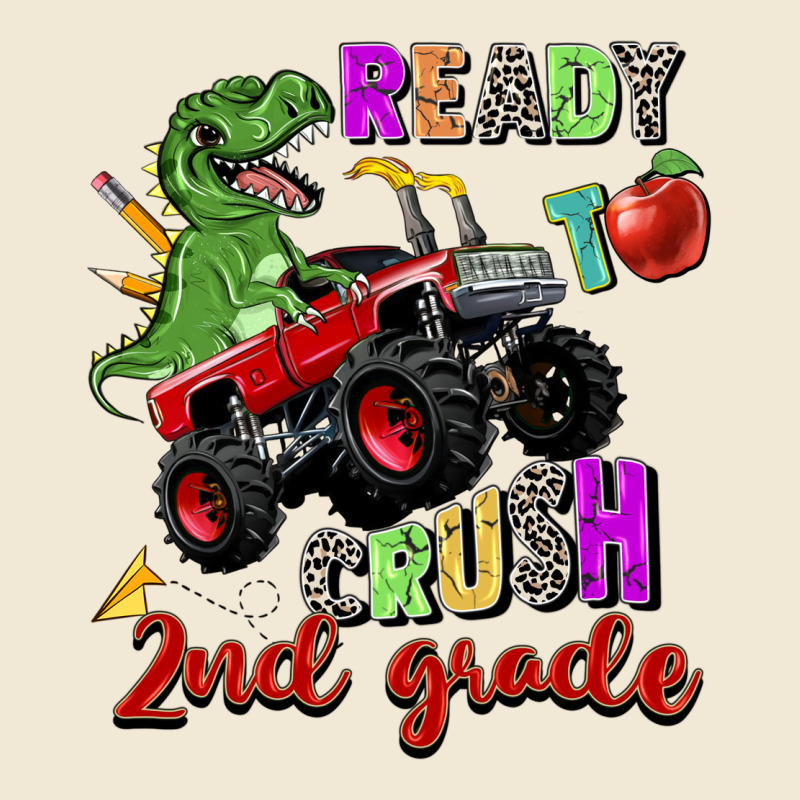Ready To Crush 2nd Grade Ladies Tee by Zillion Design Studio | Teevron