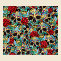 Sugar Skulls Roses Tumbler 3 Ladies Tee | Teevron