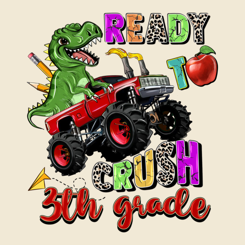 Ready To Crush 3th Grade Ladies Tee by Zillion Design Studio | Teevron