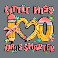 Little Miss 100 Days Smarter Heavyweight Sweatshirt | Teevron