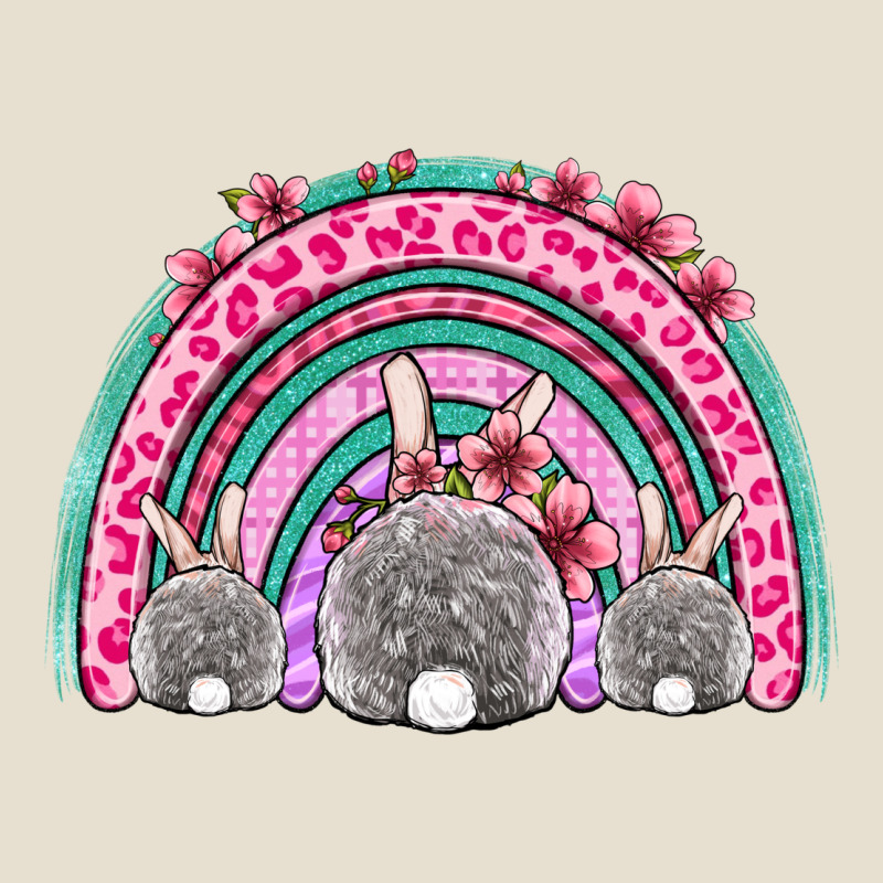 Easter Bunny Rainbow Urban Hoodie by OliviaCreatesArt | Teevron