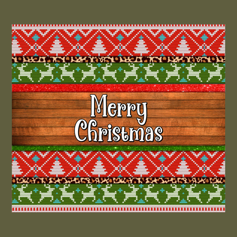Merry Christmas Knitted Reindeer Pattern Vintage Tee by Jasminsmagicworld | Teevron