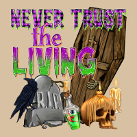 Never Trust The Living Heavyweight Hoodie | Teevron