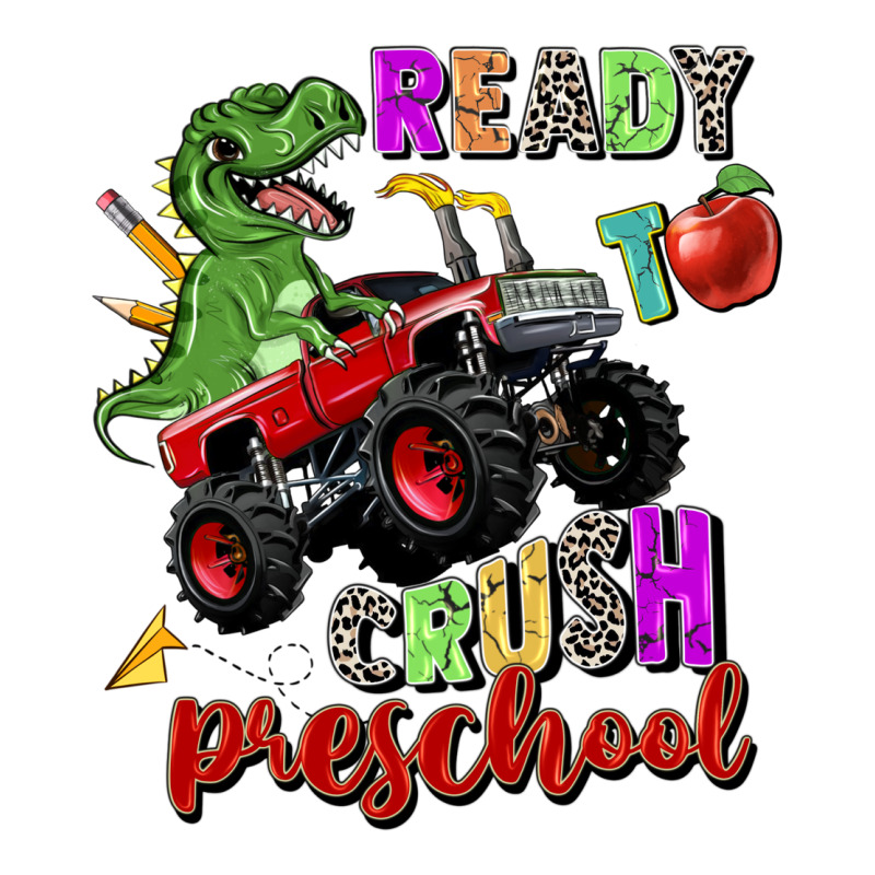 Ready To Crush Preschool Ladies Tee by Zillion Design Studio | Teevron