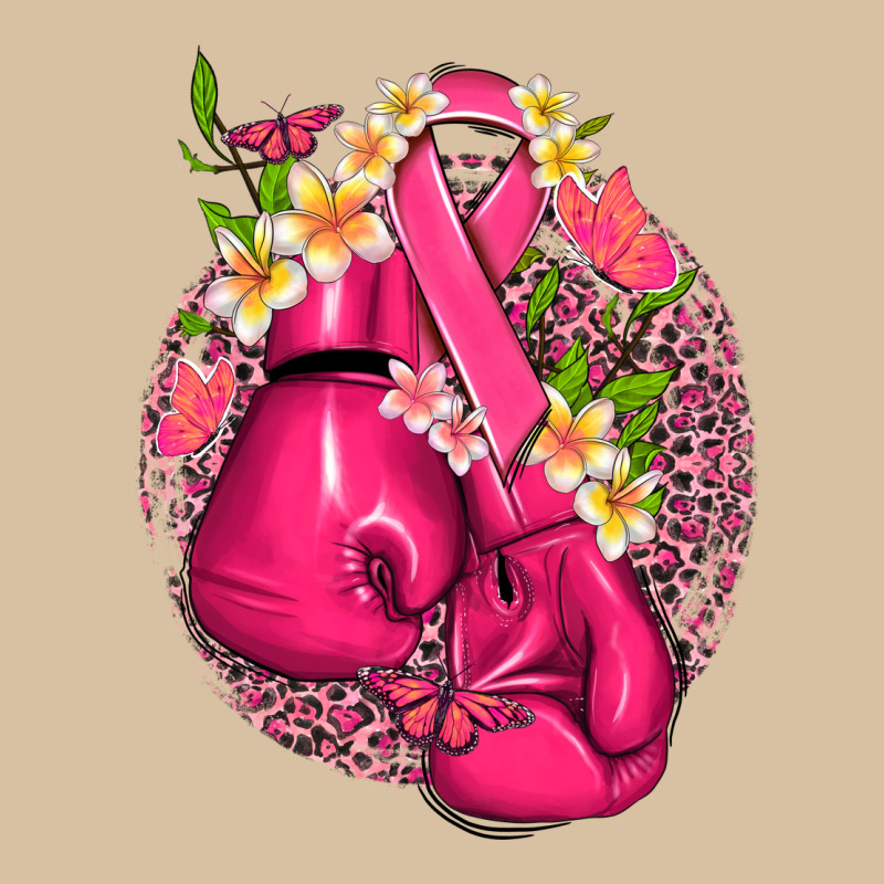 Cancer Boxing Gloves With Ribbon Heavyweight Hoodie by NancyCooperArtShop | Teevron