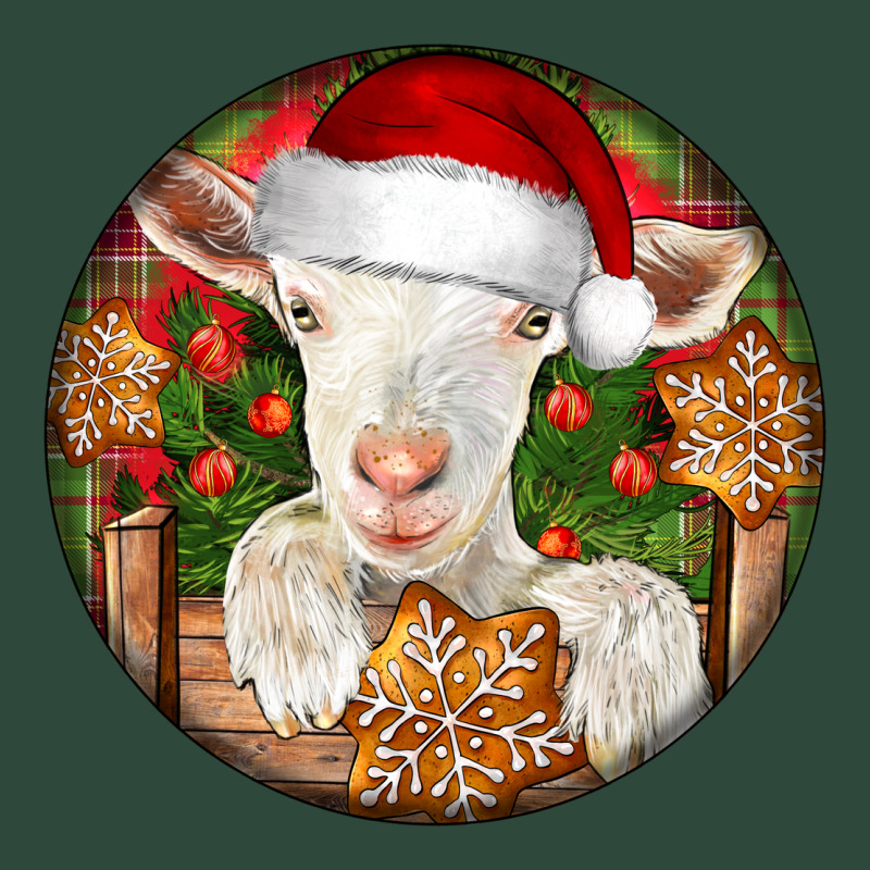 Baby Cashmere Goat Christmas Zipper Hoodie by LillyAllenDesigns | Teevron