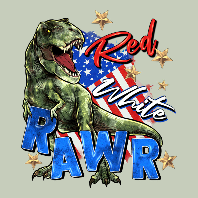 Red White Rawr Ladies Tee by Zillion Design Studio | Teevron