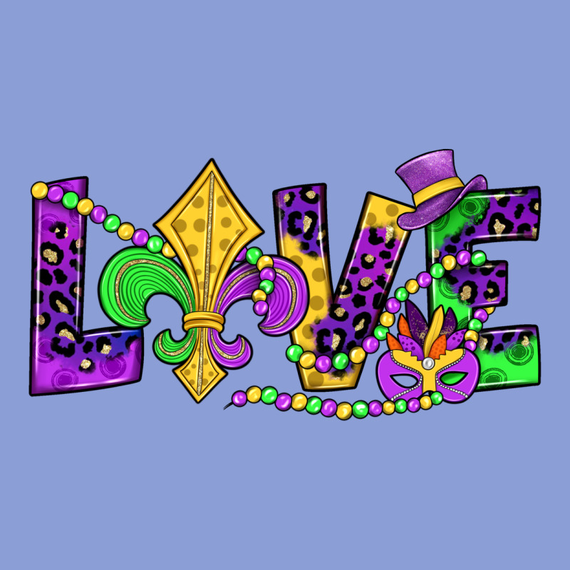 Mardi Gras Love Long Sleeve Tee by JahusDesignShop | Teevron