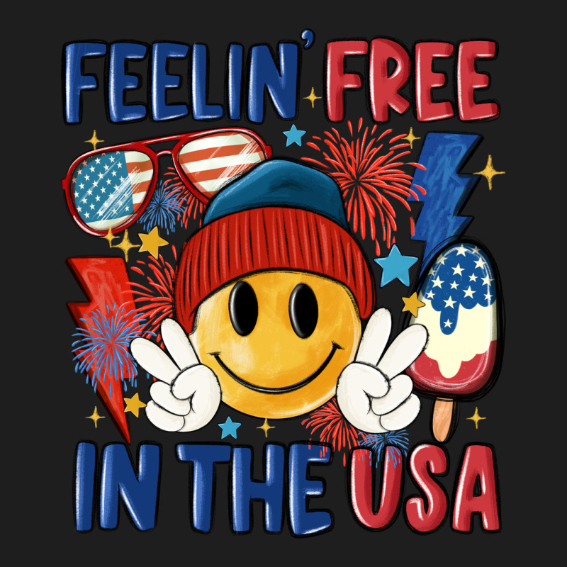 Feelin Free In The Usa Classic Tee by MaliasSmallBusiness | Teevron