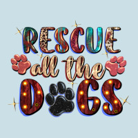 Rescue All The Dogs Ladies Tee | Teevron