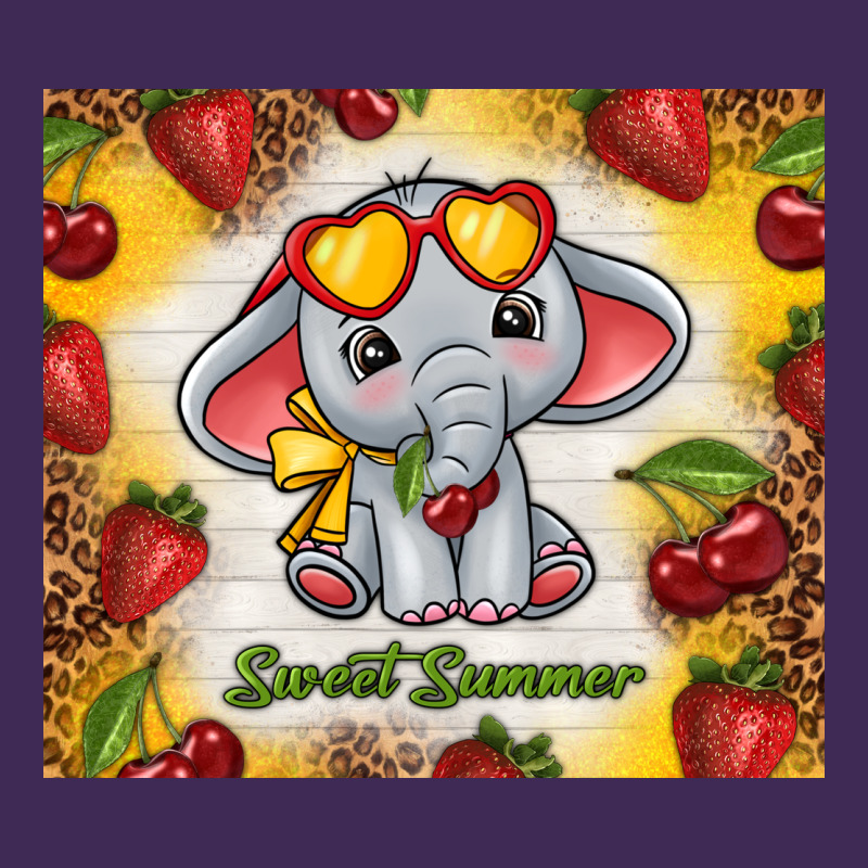 Sweet Summer Cute Elephant Premium Hoodie by TumblerDesignByShophia | Teevron