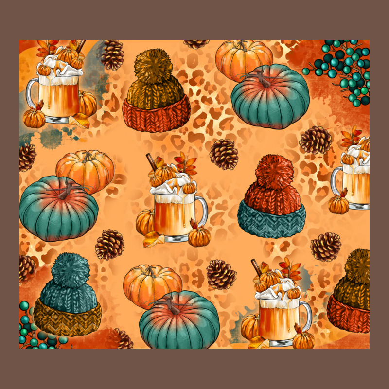 Fall Pumpkins Autumn Coffee Premium Sweatshirt by texasbilliewilder | Teevron
