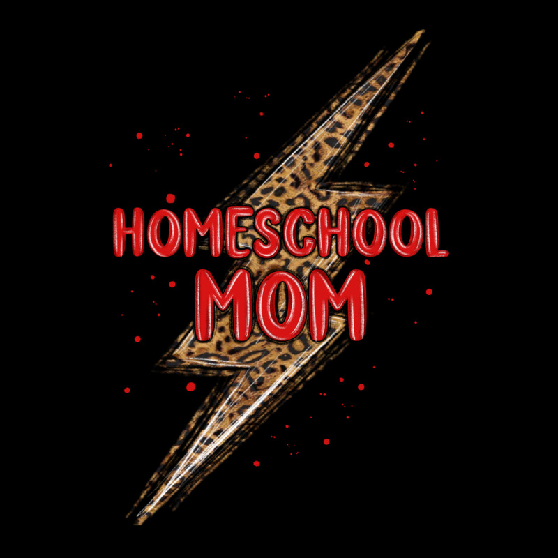 Homeschool Mom Lightning Bolt Long Sleeve Tee by MaliasSmallBusiness | Teevron