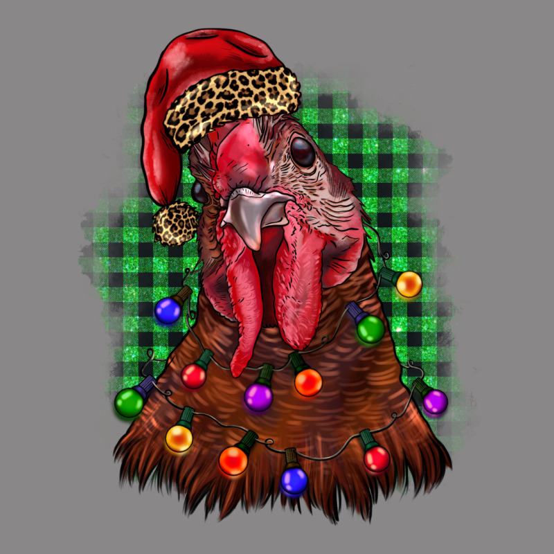 Christmas Rooster Vintage Tee by BarkalooDesign | Teevron