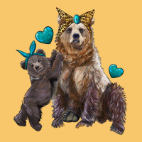 Mama Bear And Baby Bear Vintage Hoodie | Teevron