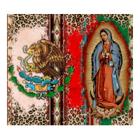 Virgin Mary Mexican Flag | Teevron