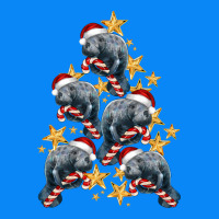 Christmas Tree With Manatee Zipper Hoodie | Teevron