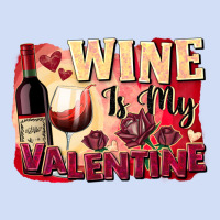 Wine Is My Valentine's Day Urban Hoodie | Teevron