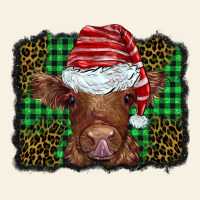 Christmas Leopard Buffalo Plaid Baby Highland Cow Vintage Tee | Teevron