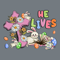 He Lives With Bunnys And Eggs Heavyweight Sweatshirt | Teevron