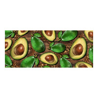 avocados with wood and leopard background 15 oz mug | Teevron