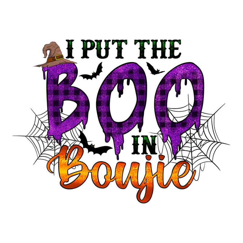 I Put The Boo In Boujie Zipper Hoodie by RacoonDesign | Teevron