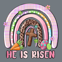 He Is Risen Easter Rainbow Heavyweight Sweatshirt | Teevron