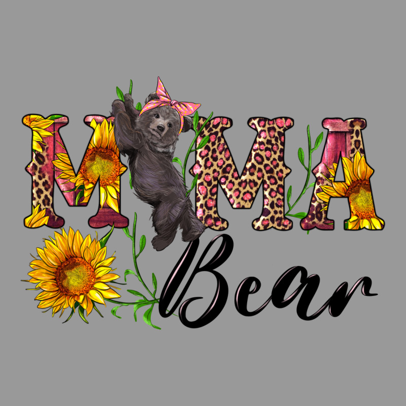 Pink Mama Bear With Cute Bear Vintage Hoodie by Artiststas | Teevron