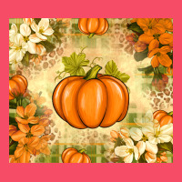 Fall Pumpkins With Flowers Premium Sweatshirt | Teevron