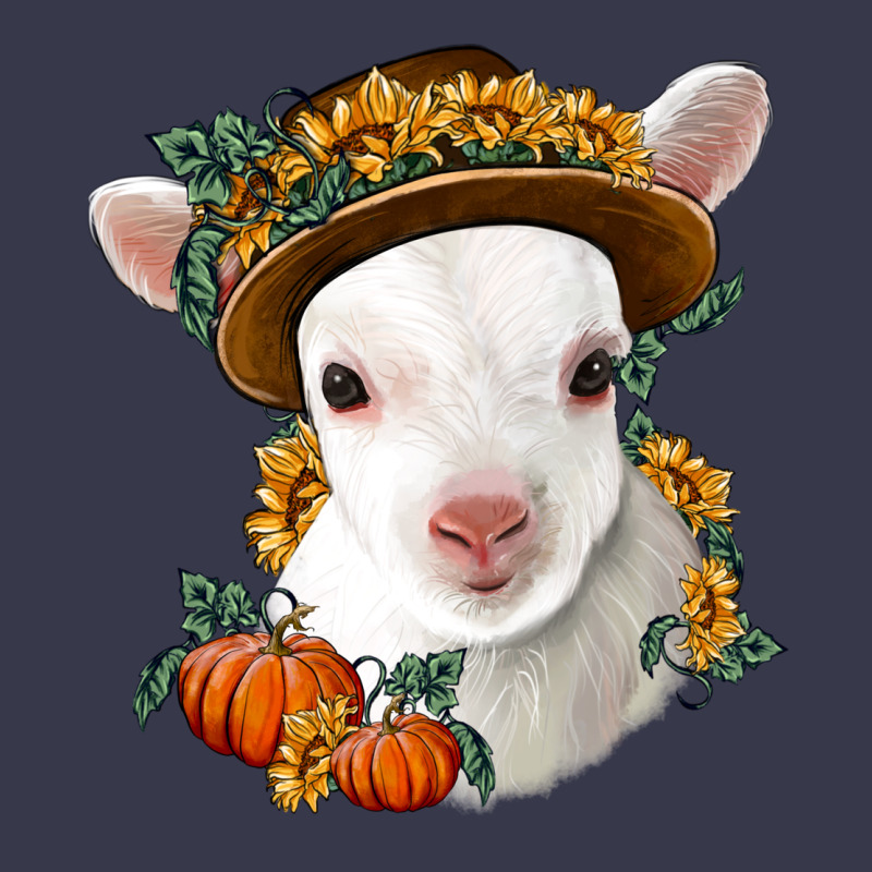 Cute Baby Lamb Thanksgiving Nancy Long Sleeve Tee by NancyCooperArtShop | Teevron