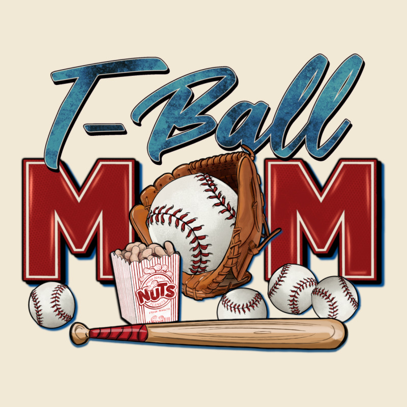 T Ball Mom Ladies Tee by Zillion Design Studio | Teevron