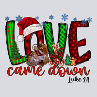 Love Came Dow Christmas Zipper Hoodie | Teevron