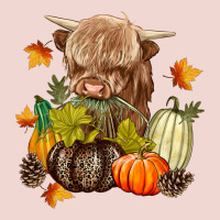 Heifer With Pumpkins Premium Sweatshirt | Teevron