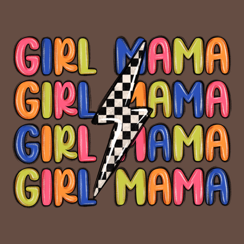 Girl Mama Lightning Bolt Long Sleeve Tee by MaliasSmallBusiness | Teevron