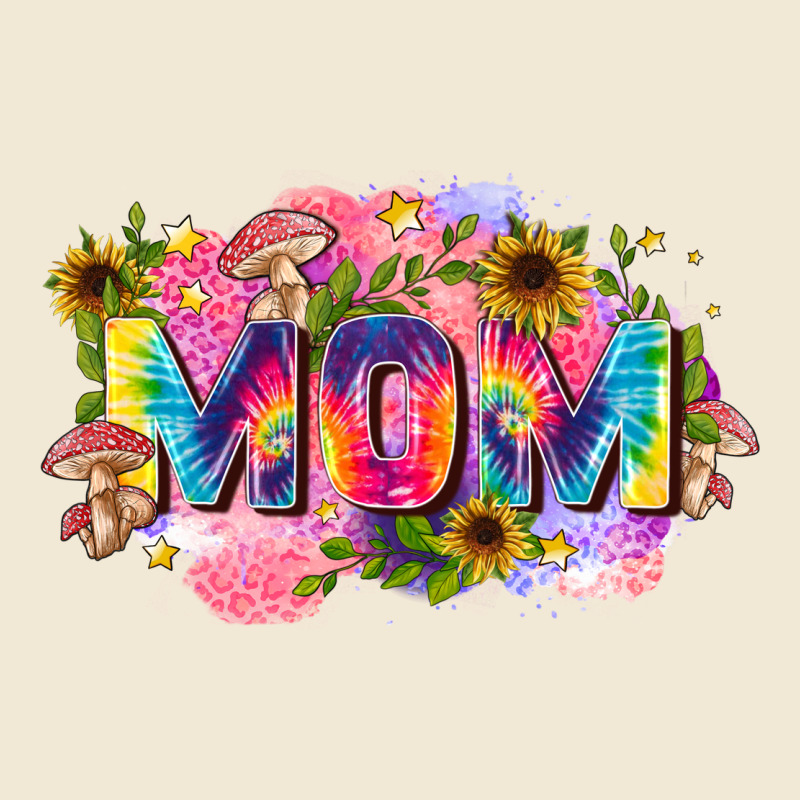 Tie Dye Mom Ladies Tee by Zillion Design Studio | Teevron