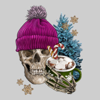 Winter Skeleton Skull Premium Tee | Teevron