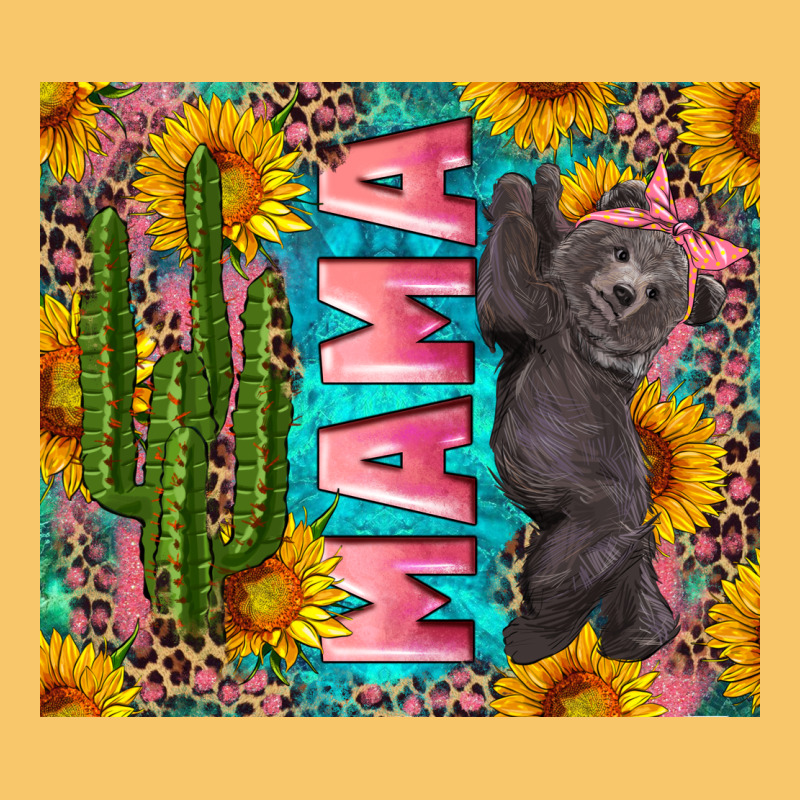 Western Mama With Baby Bear Vintage Hoodie by Artiststas | Teevron