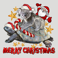 Merry Christmas Tortoise And Koala Zipper Hoodie | Teevron