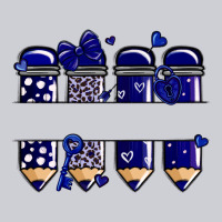 Valentine's Day School Pencils Navy Blue Heavyweight Sweatshirt | Teevron