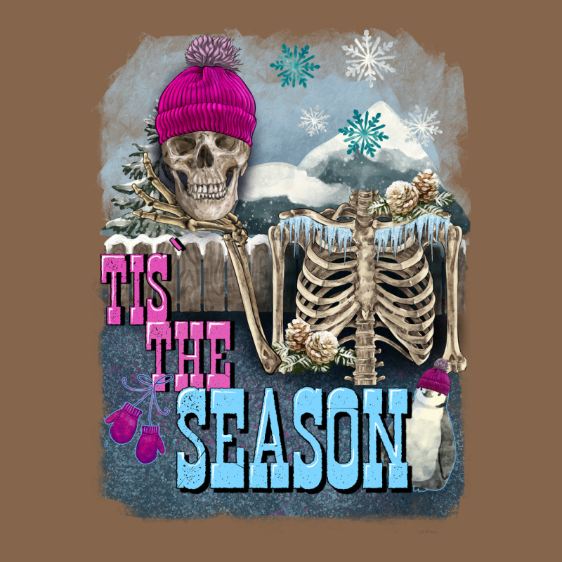 Winter Tis The Season Skeleton Premium Tee by FaDigitalArtStudio | Teevron
