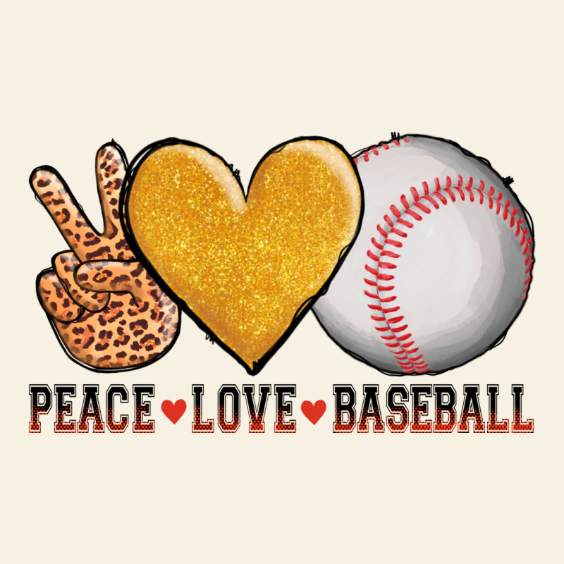Peace Love Baseball Vintage Tee by AdoDesignShop | Teevron