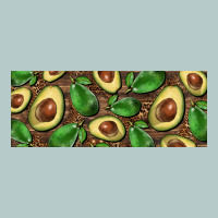 Avocados With Wood And Leopard Background 11 Oz Mug Heavy Core Tee | Teevron