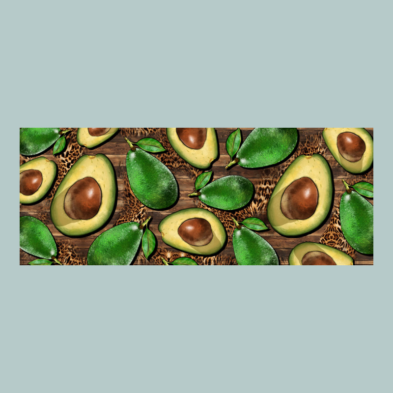 Avocados With Wood And Leopard Background 11 Oz Mug Heavy Core Tee by BarkalooDesign | Teevron
