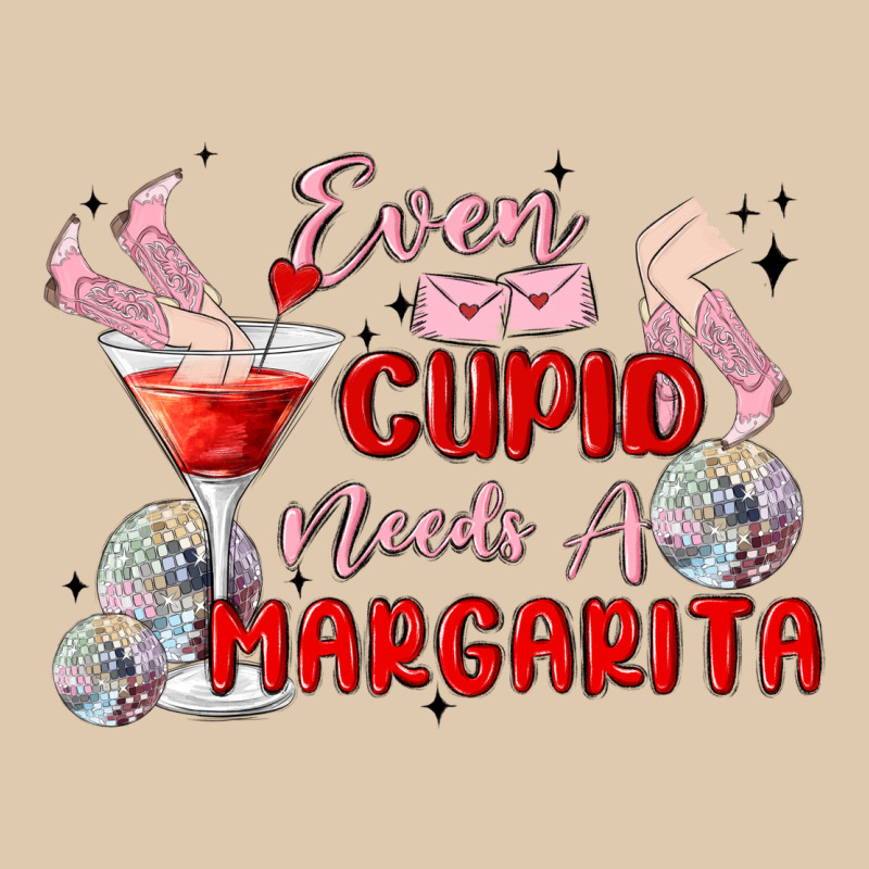 Even Cupid Need A Margarita Heavyweight Sweatshirt by MaliasSmallBusiness | Teevron