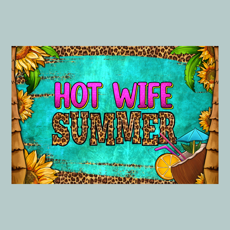 Hot Wife Summer Skinny Metal Can Holder Heavy Core Tee by HRA Design Shop | Teevron