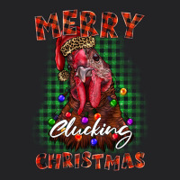 Merry Clucking Christmas Rooster Vintage Tee | Teevron